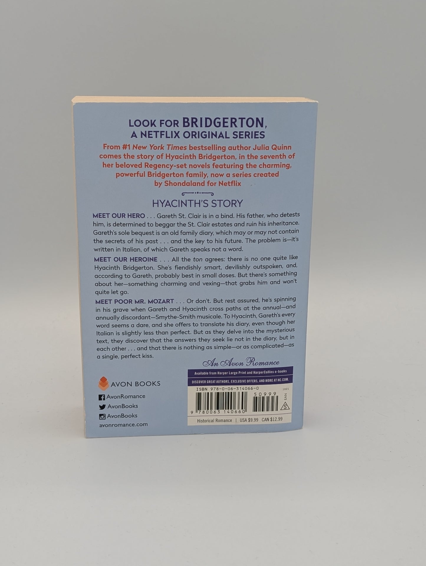 It's in His Kiss: Bridgerton: Hyancinth's Story (Bridgertons, 7)