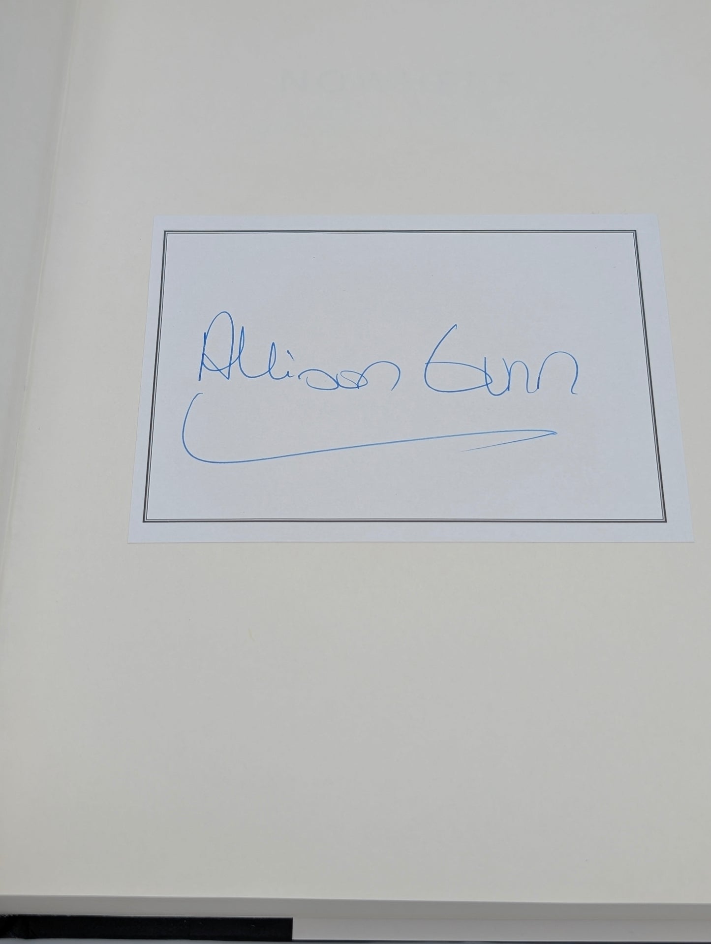 Nowhere: A Novel (Signed)