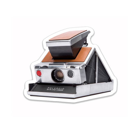 Vintage Polaroid Camera Vinyl Sticker
