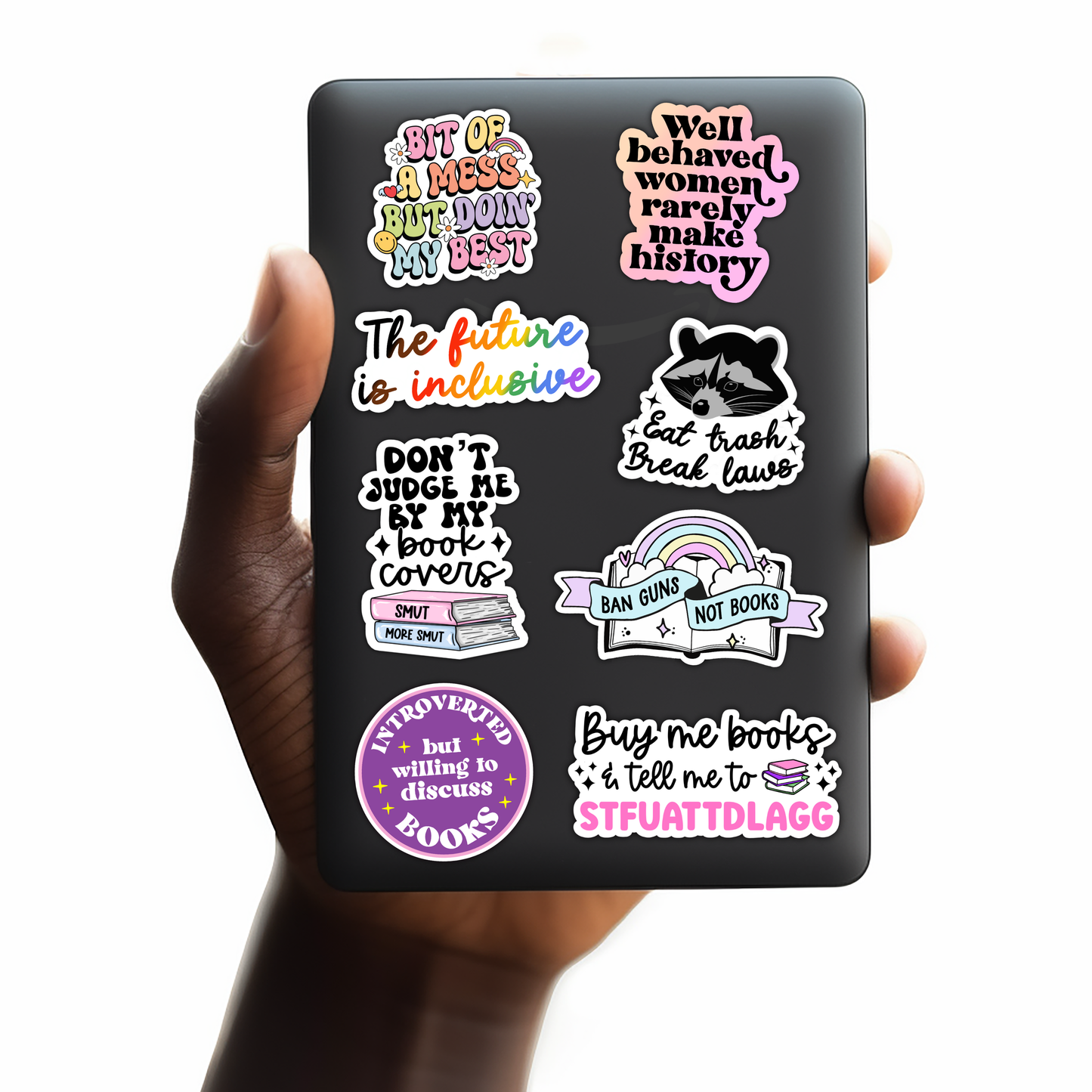 Too magical for your bullshit, Laptop sticker, Funny sticker
