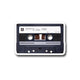 Groovy Mix Tape Cassette Throwback Vinyl Sticker