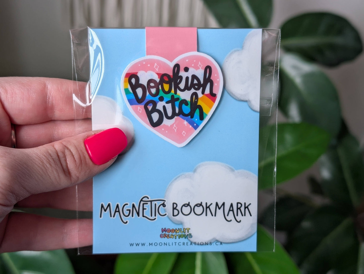 Bookish Bitch Magnetic Bookmark for Book Lovers