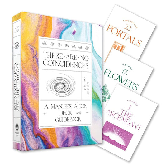 There Are No Coincidences: A Manifestation Deck & Guidebook cover image