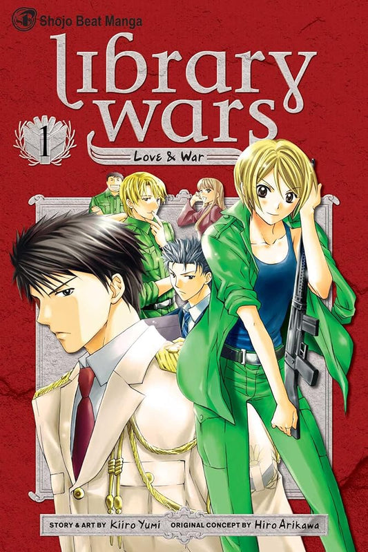 Library Wars: Love & War, Vol. 1 cover image