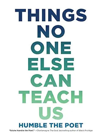 Things No One Else Can Teach Us cover image