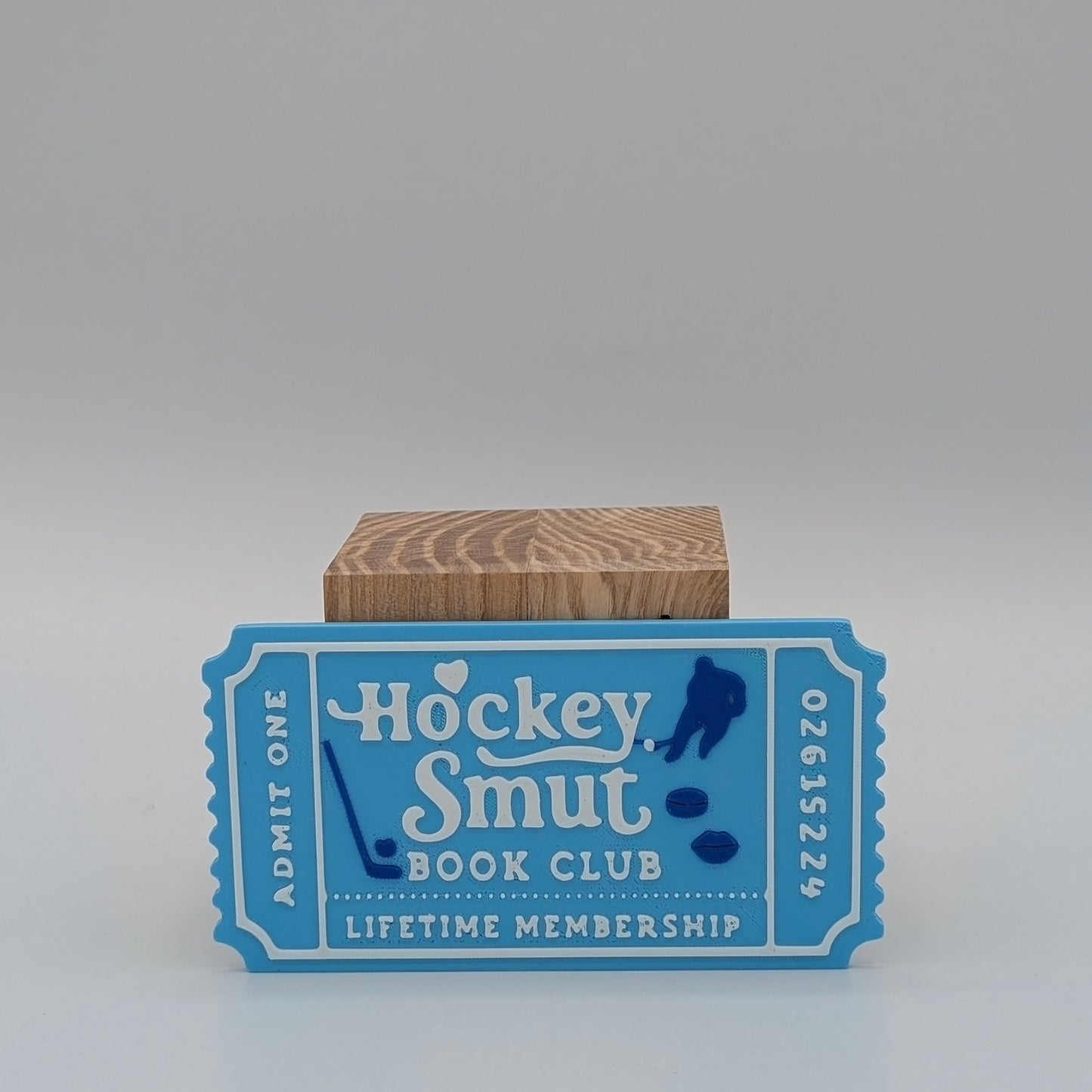 Hockey Smut Book Club — Lifetime Membership Ticket - Blue