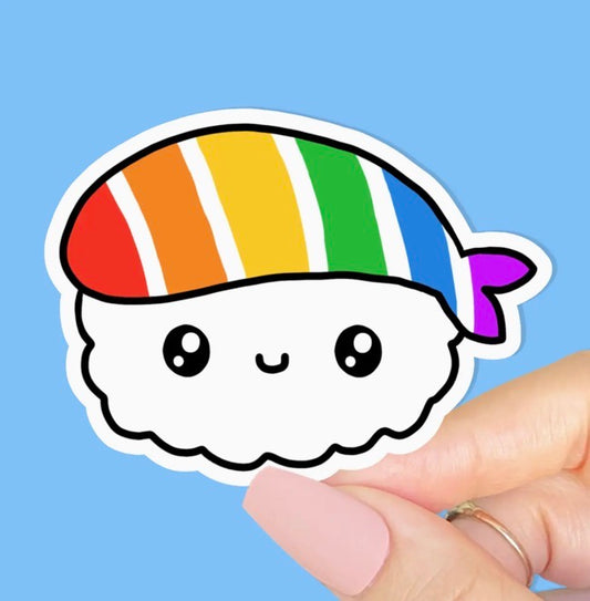 Pride Sushi Sticker *pre-sale*