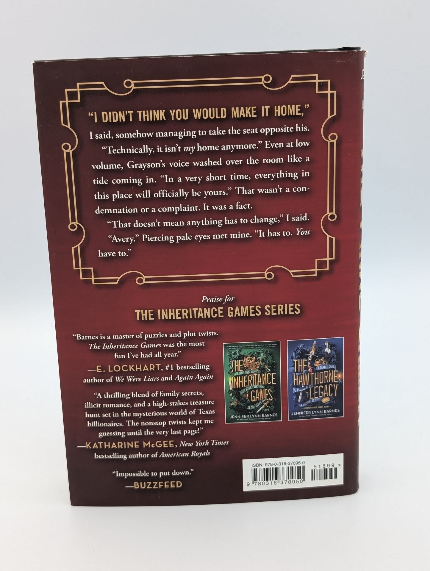 The Final Gambit (The Inheritance Games, 3)