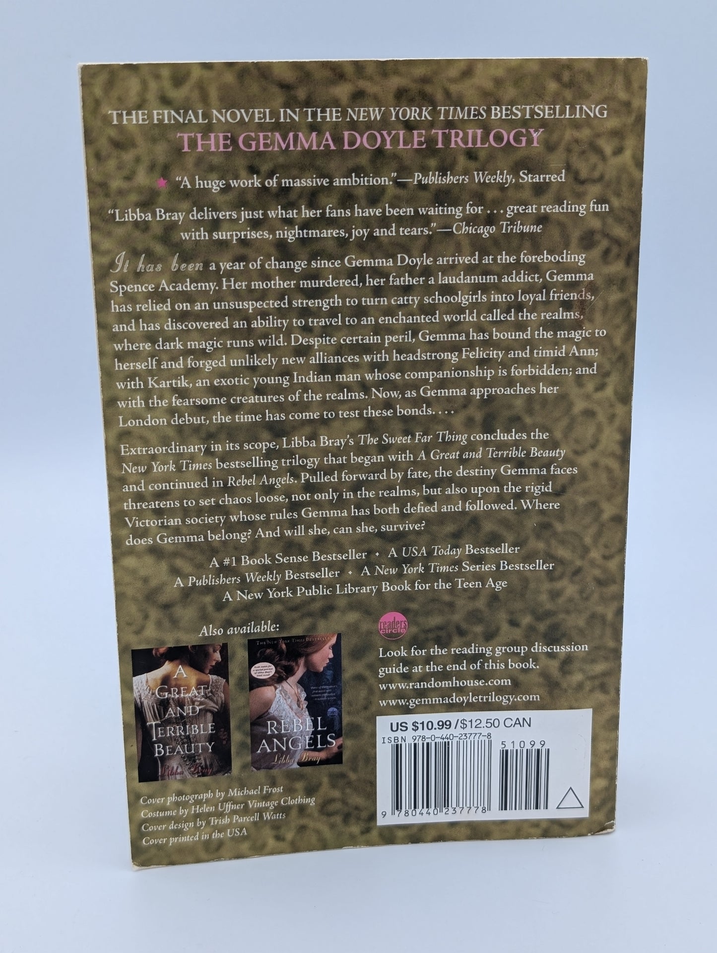 La douce chose lointaine (Gemma Doyle, Livre 3)
