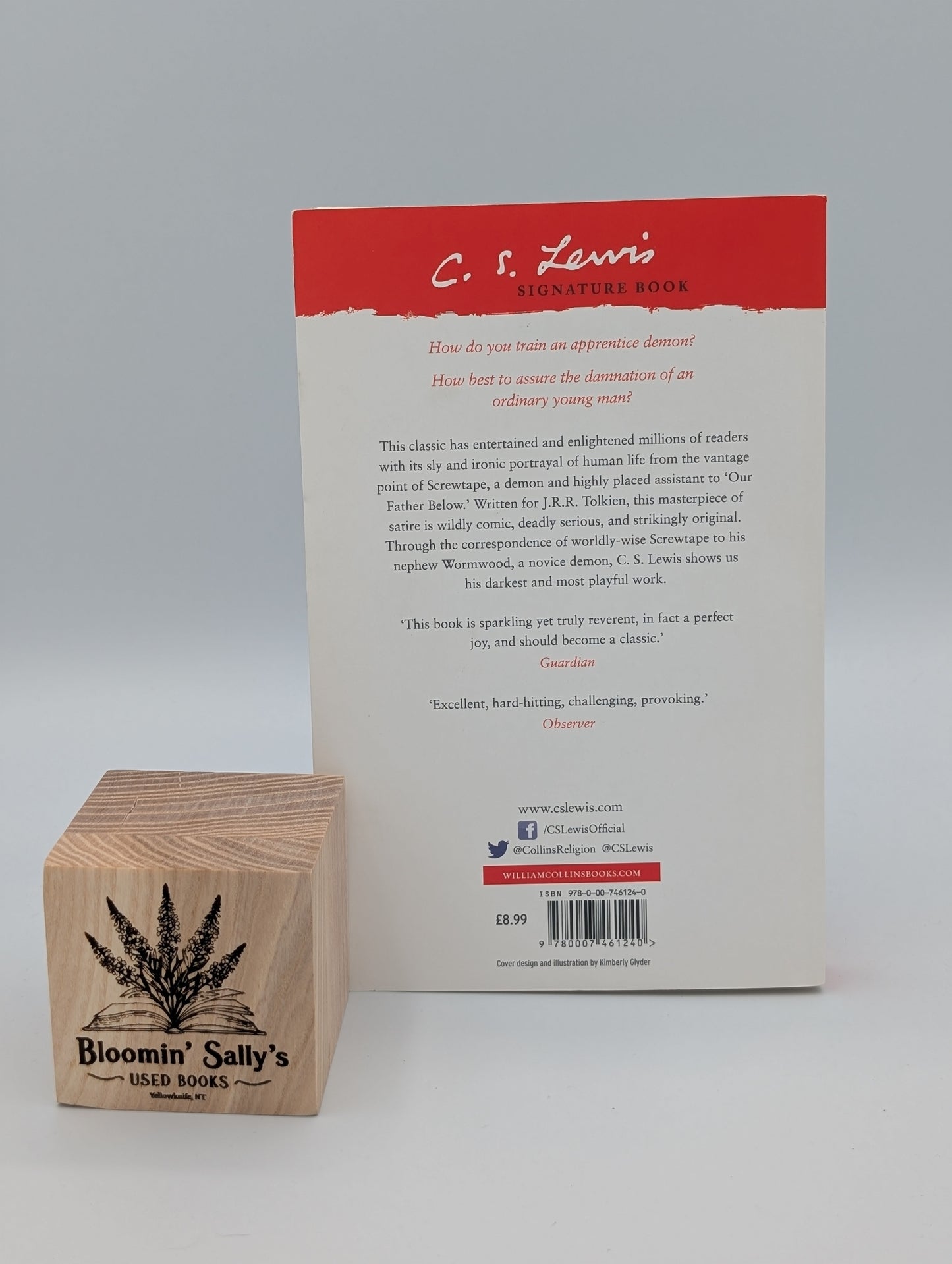 Classique de la collection CS Lewis : Les Lettres de Screwtape : Lettres d’un aîné à un jeune diable