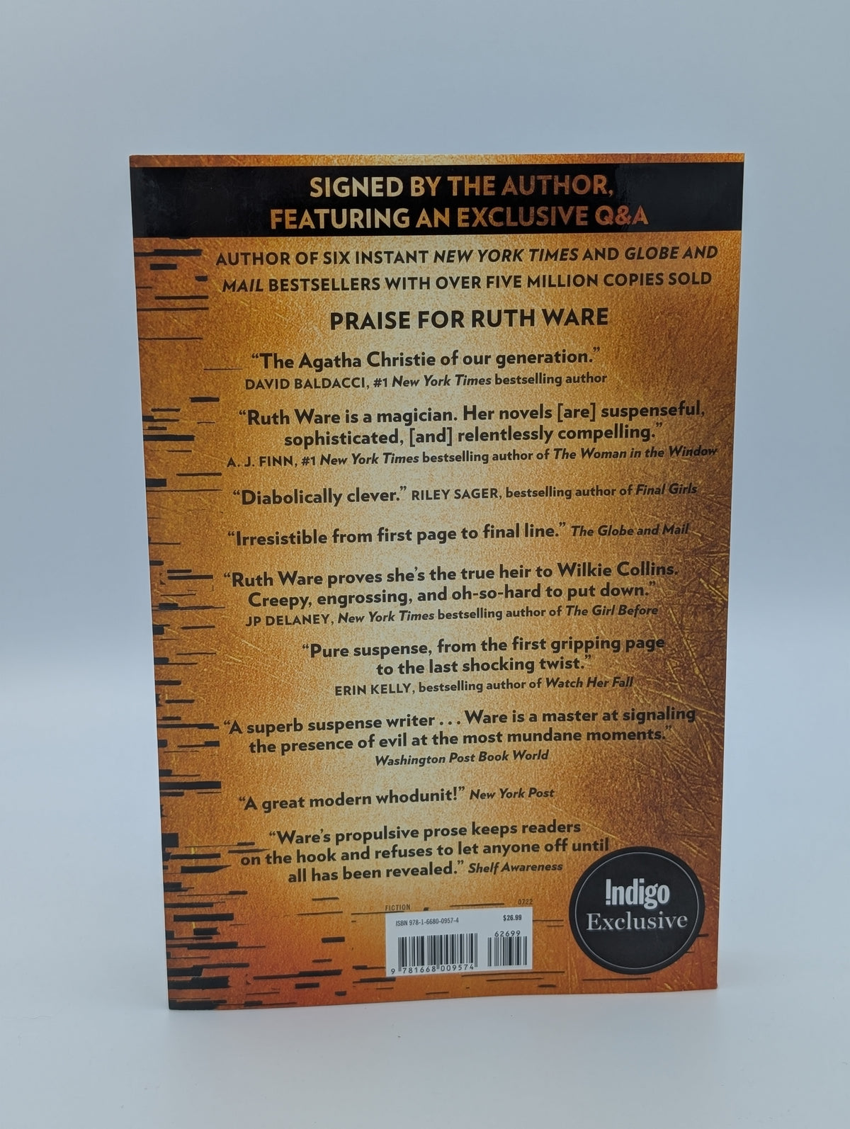 The It Girl by Ruth Ware – Signed Paperback Edition (Fine Condition)