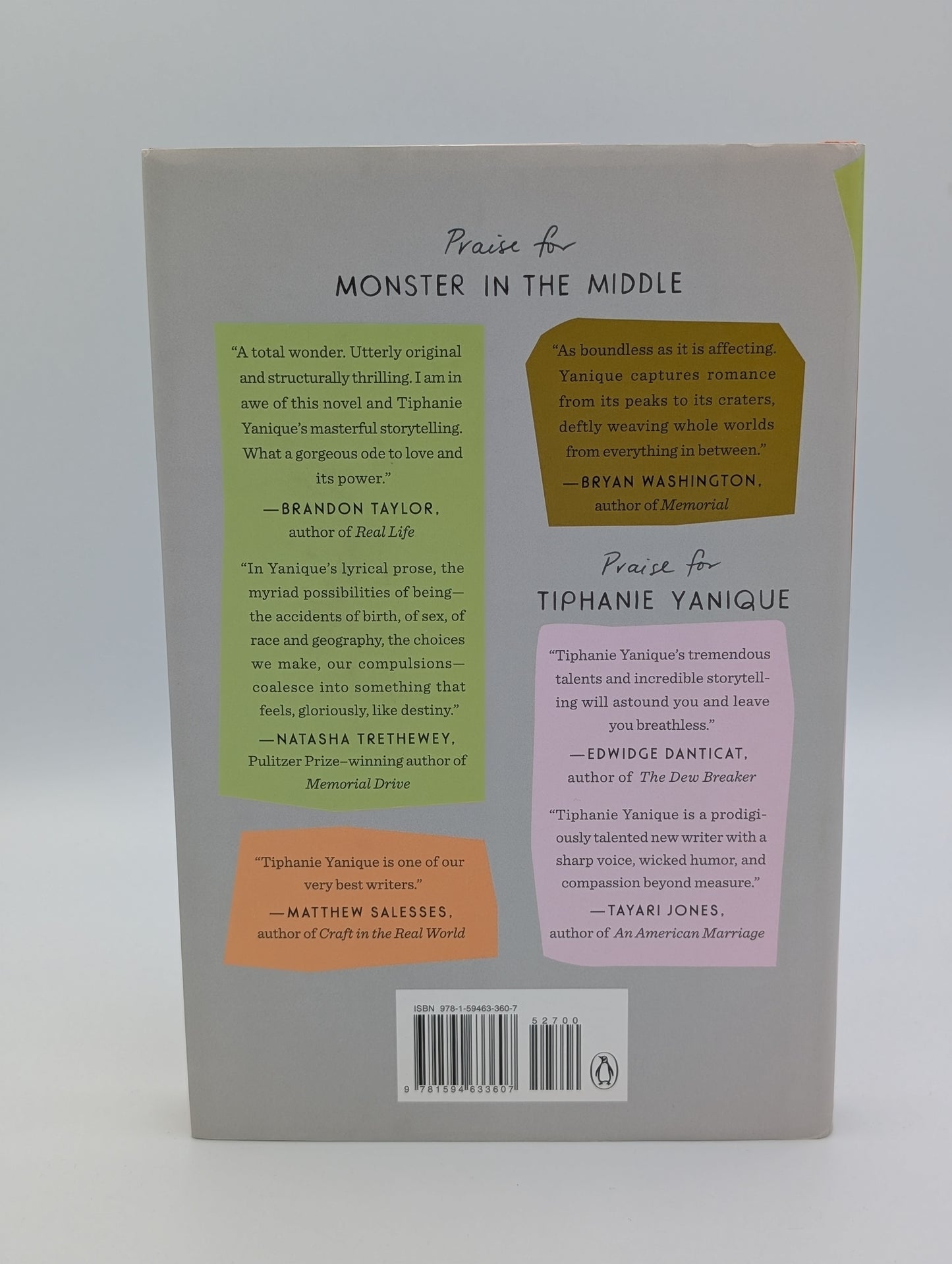 Le Monstre au milieu : un roman