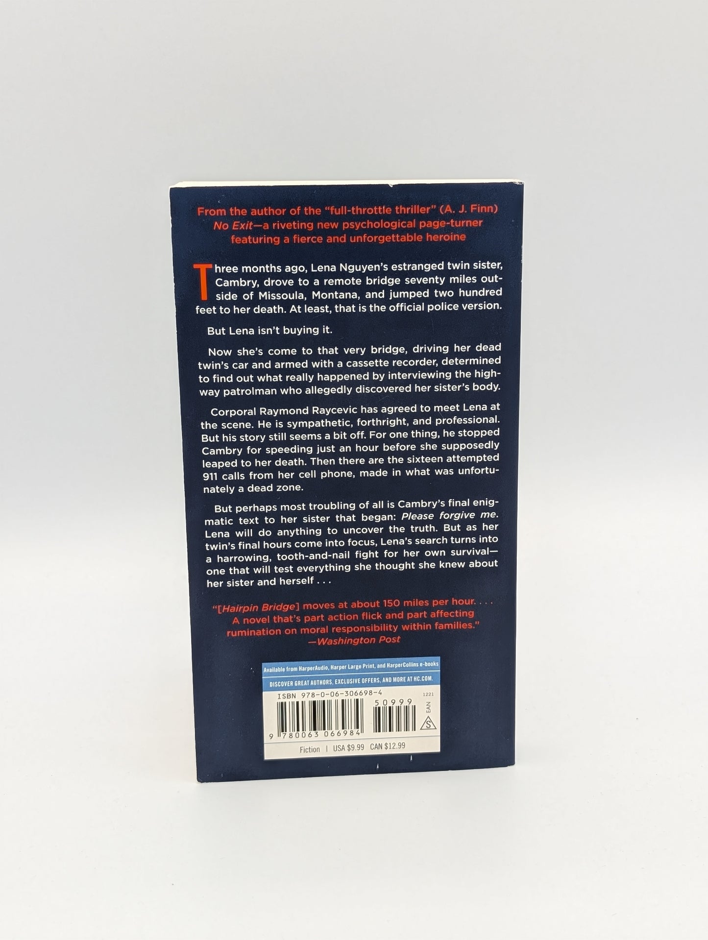 Le pont en épingle à cheveux : un roman
