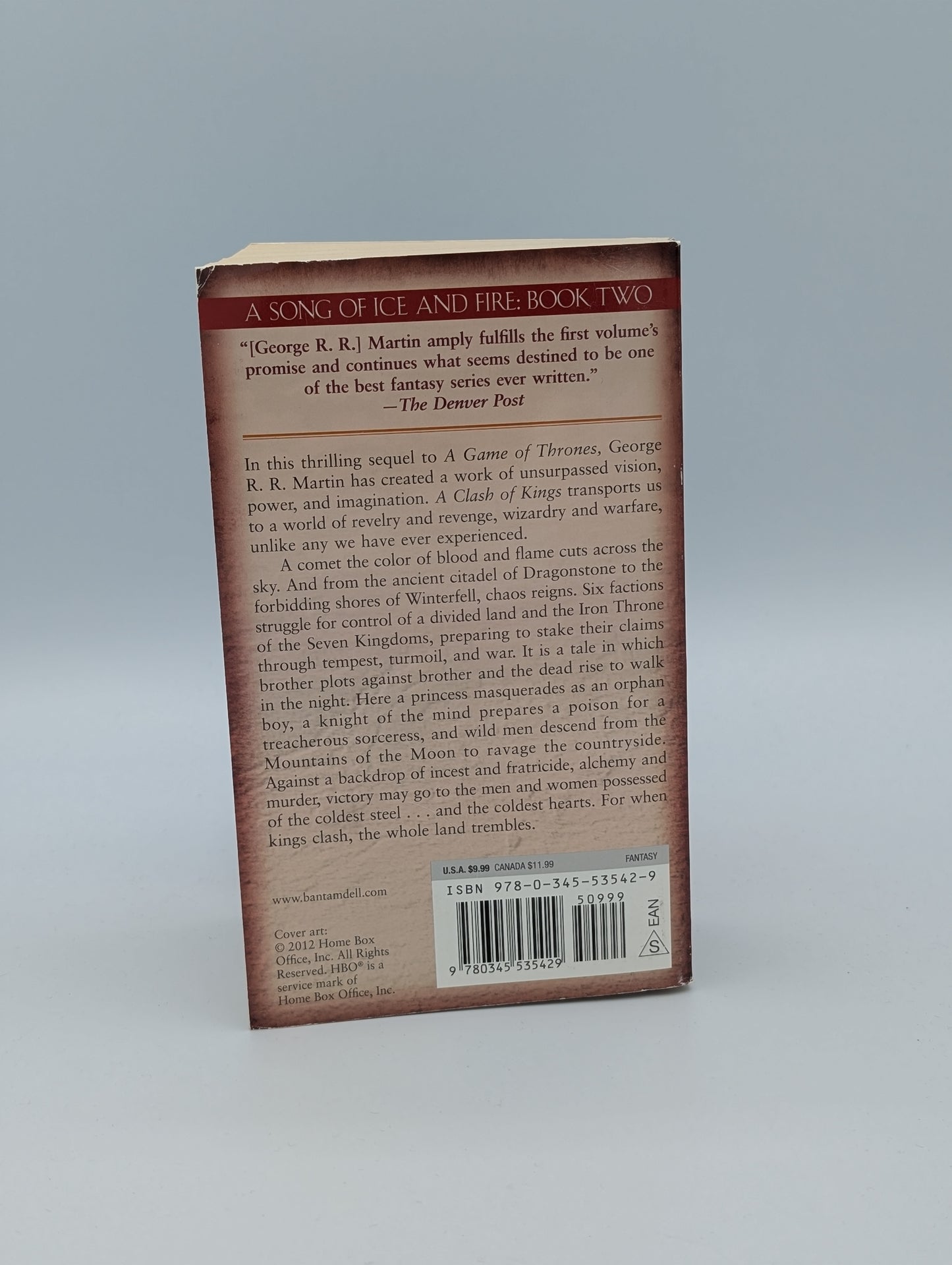 Le Choc des rois (Édition spéciale HBO) : Le Trône de fer : Livre deux