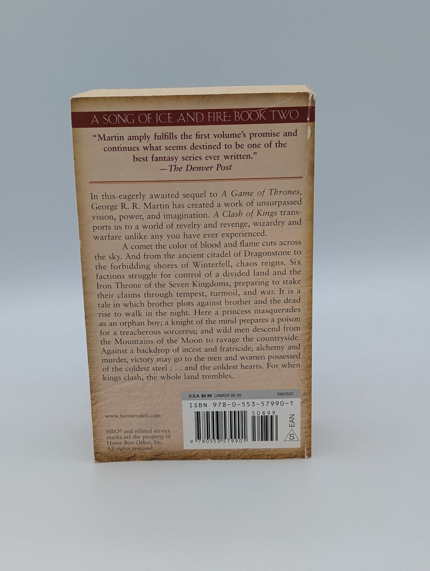 Le Choc des Rois (Le Trône de Fer, Livre 2)