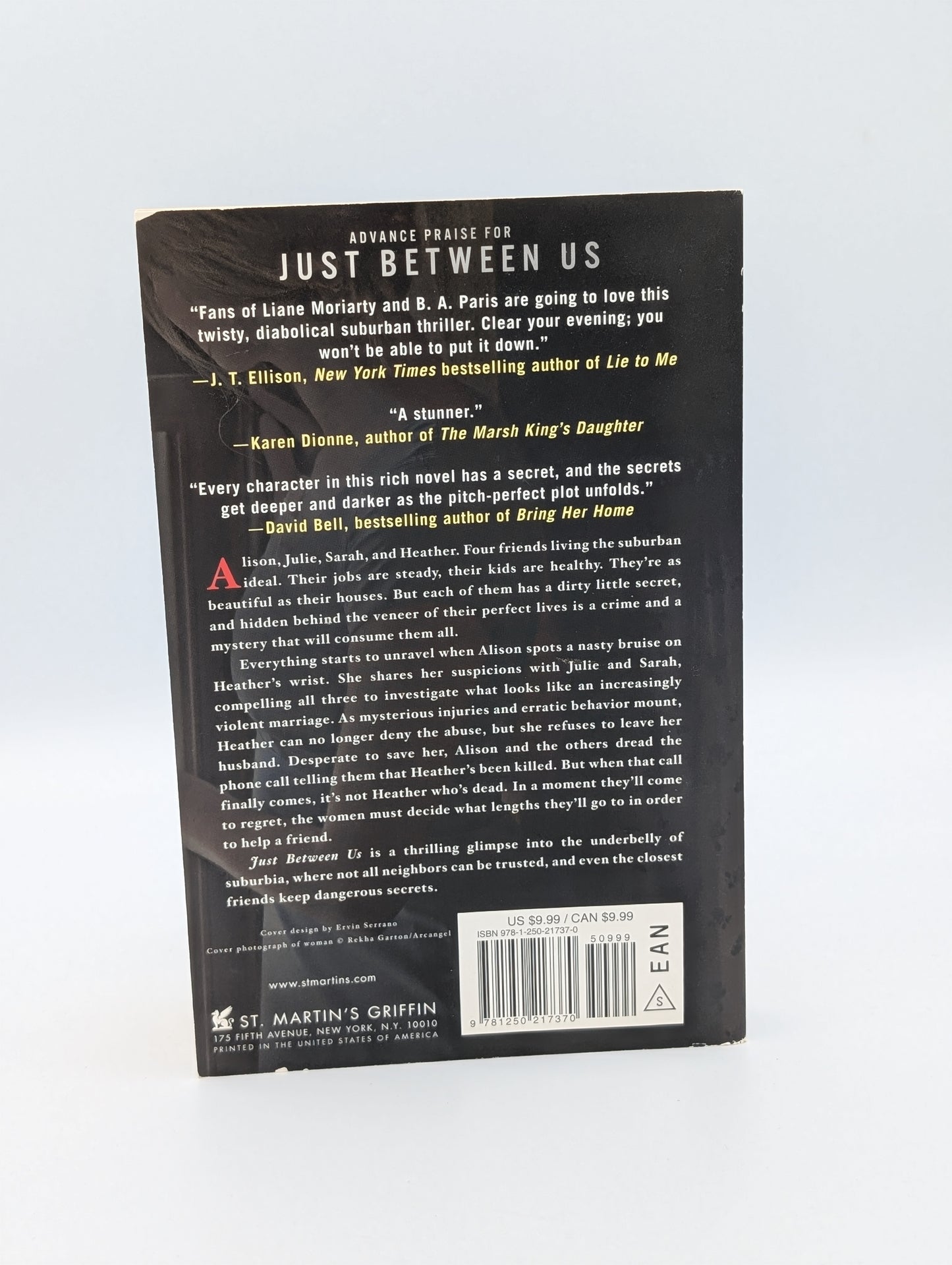 Just Between Us: A Novel