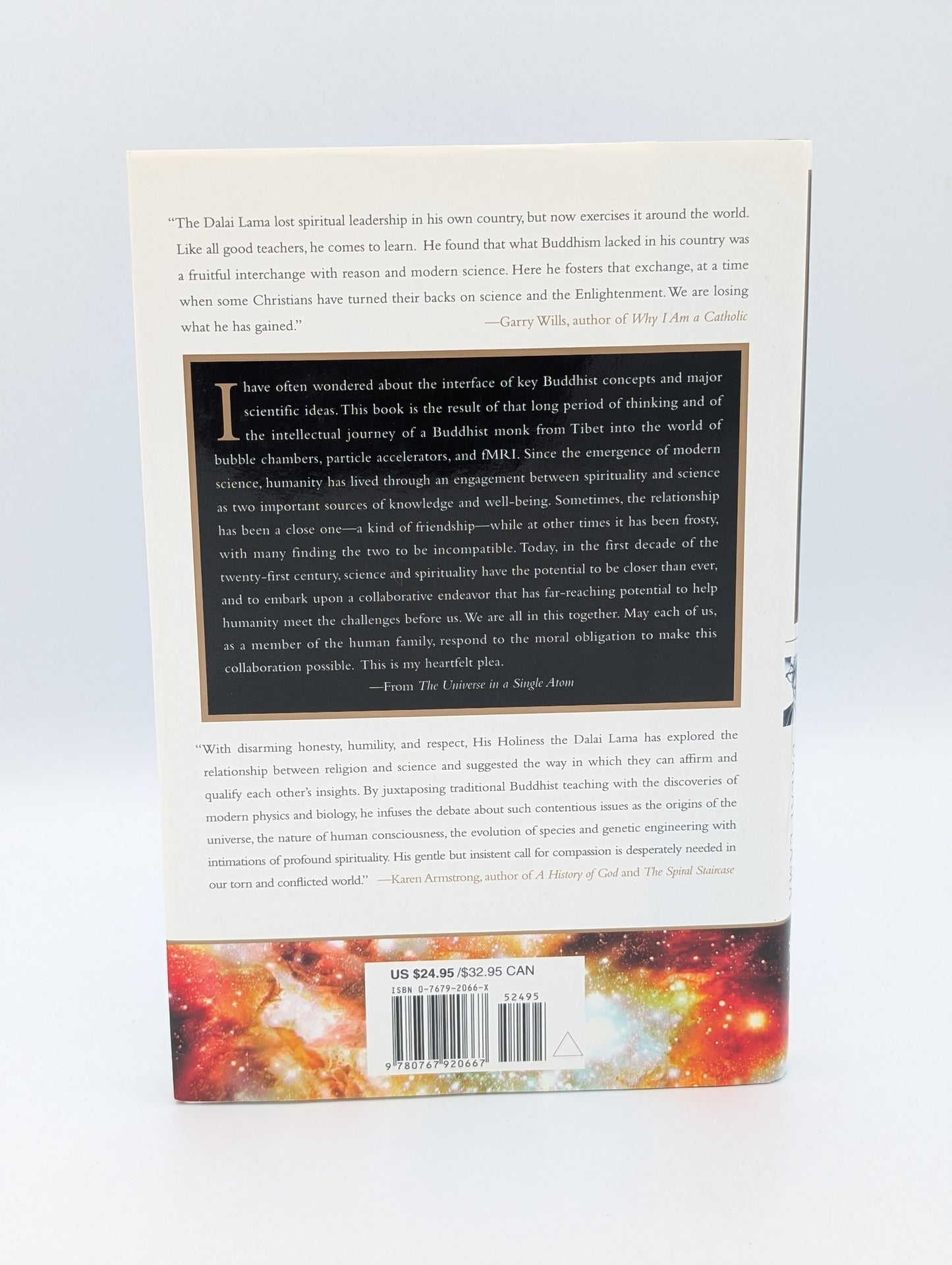 The Universe in a Single Atom: The Convergence of Science and Spirituality