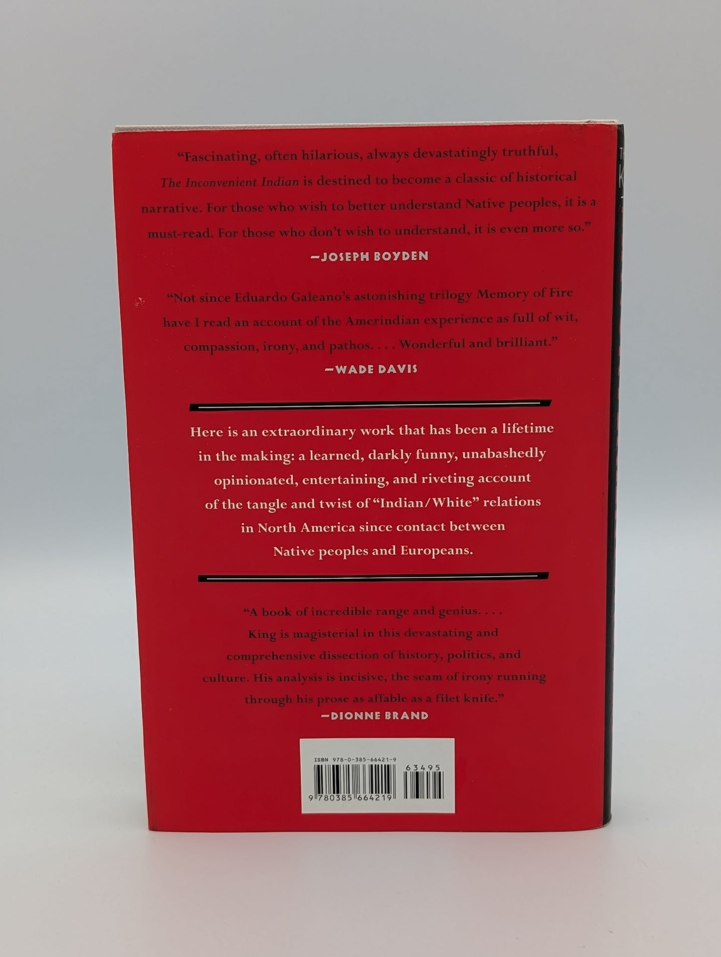 The Inconvenient Indian: A Curious Account of Native People in North America