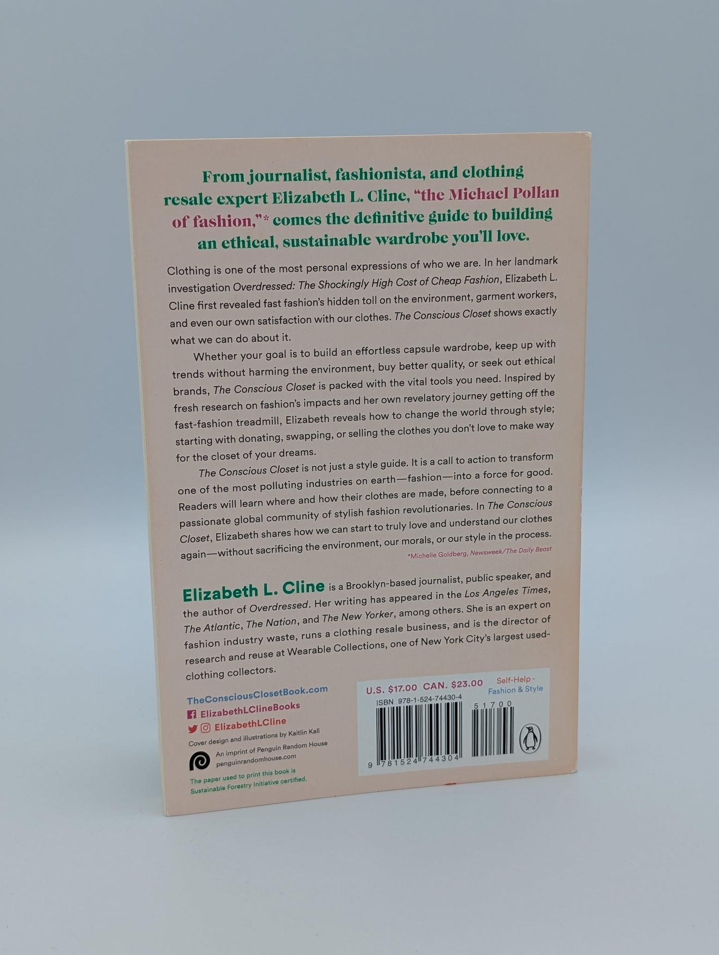 The Conscious Closet: The Revolutionary Guide to Looking Good While Doing Good