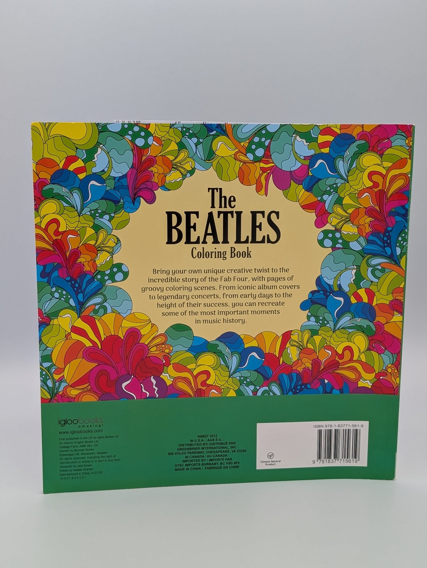 Les Beatles - Livre de coloriage pour adultes