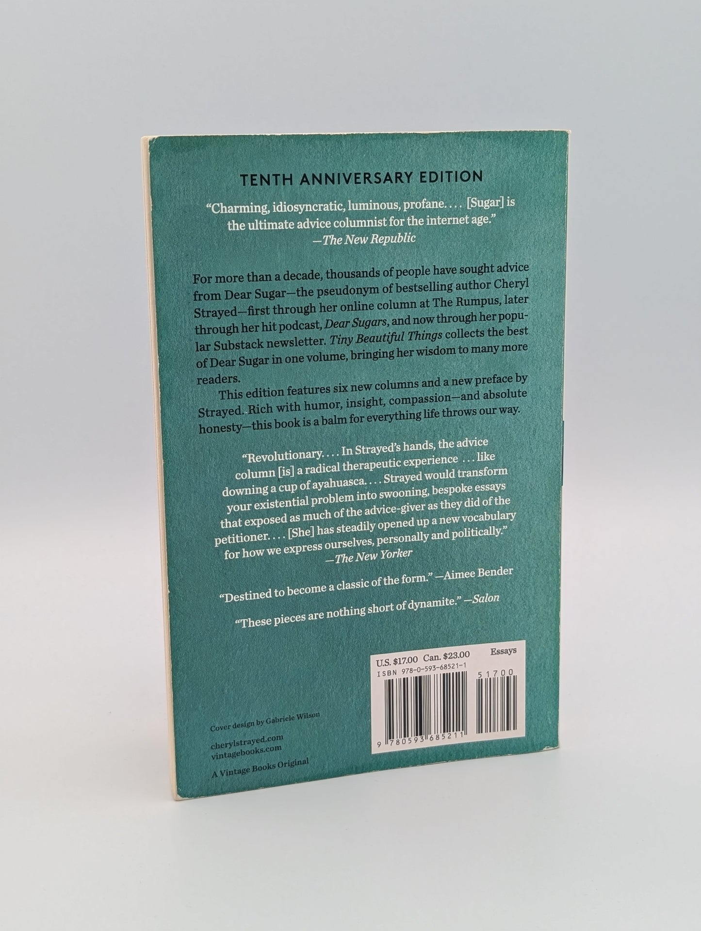 Tiny Beautiful Things (10th Anniversary Edition): Reese's Book Club: Advice from Dear Sugar