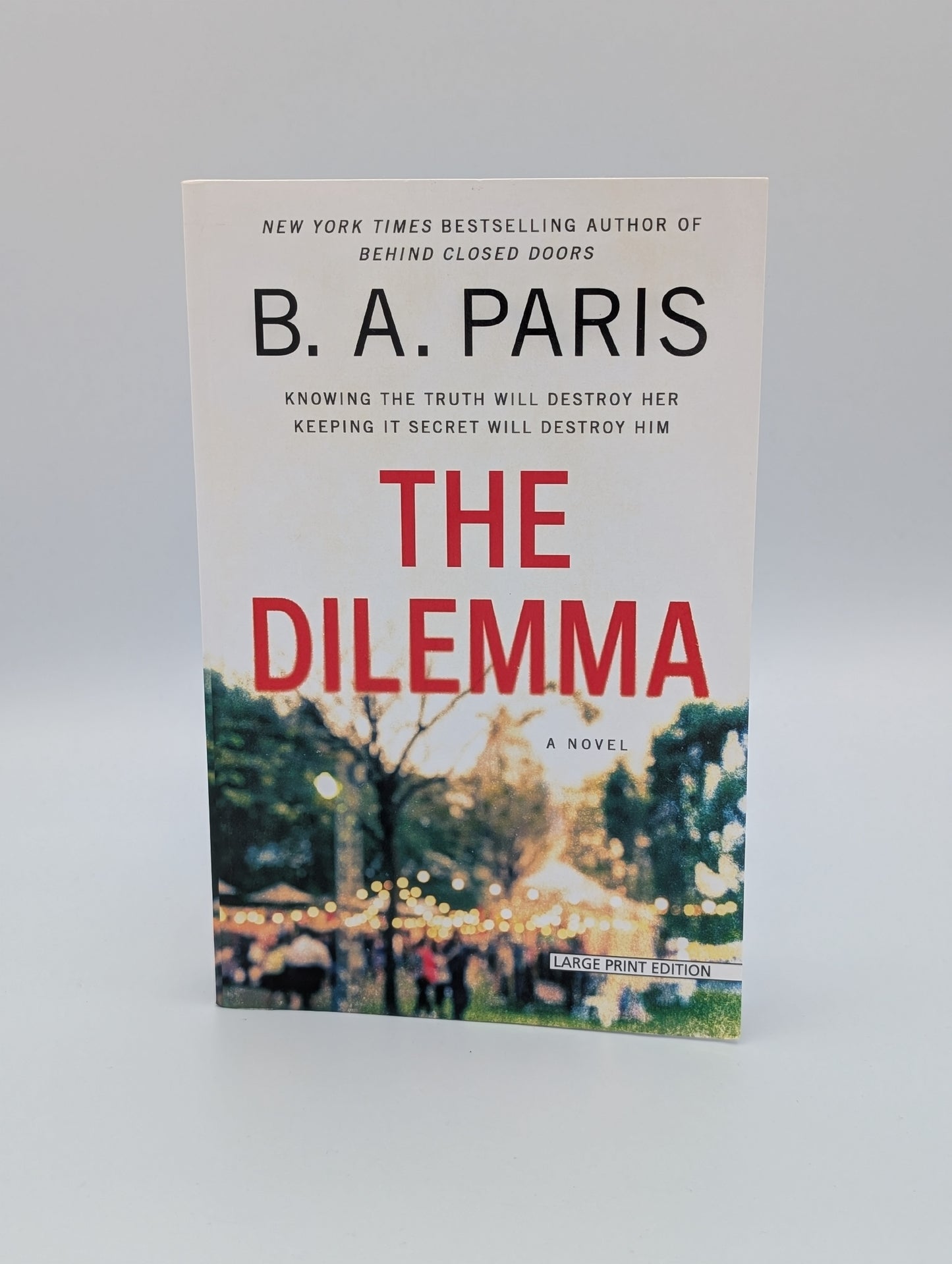 Le dilemme (gros caractères)