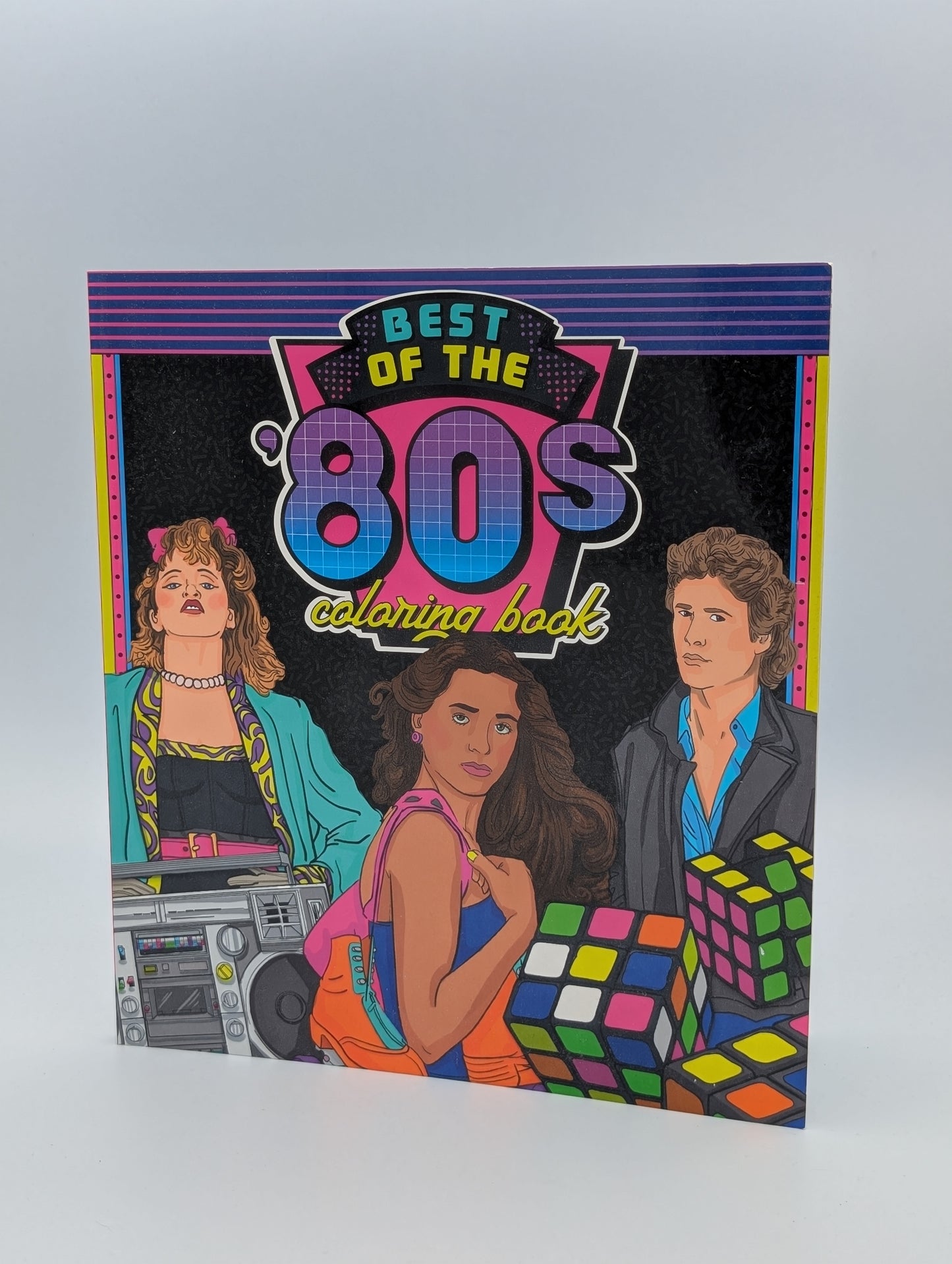 The Best of the '80s Coloring Book: Color your way through 1980s art & pop culture (Color Through the Decades, 1)