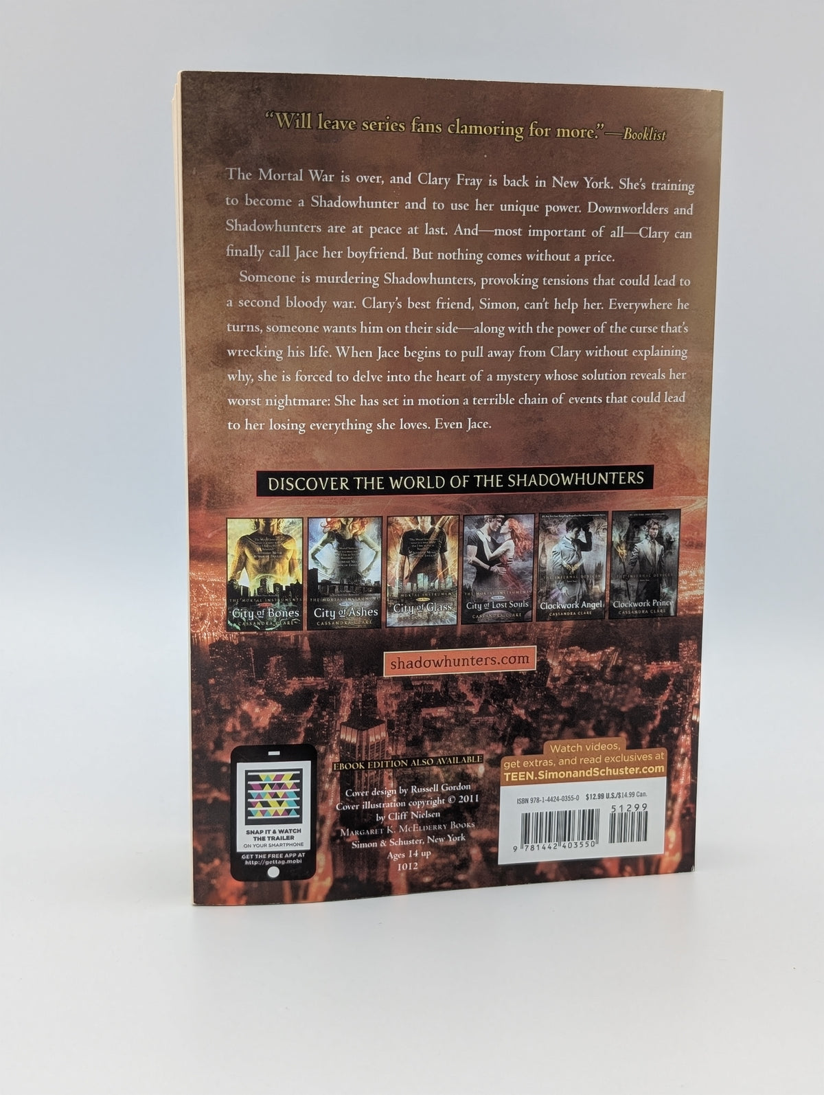 City of Fallen Angels (Mortal Instruments)