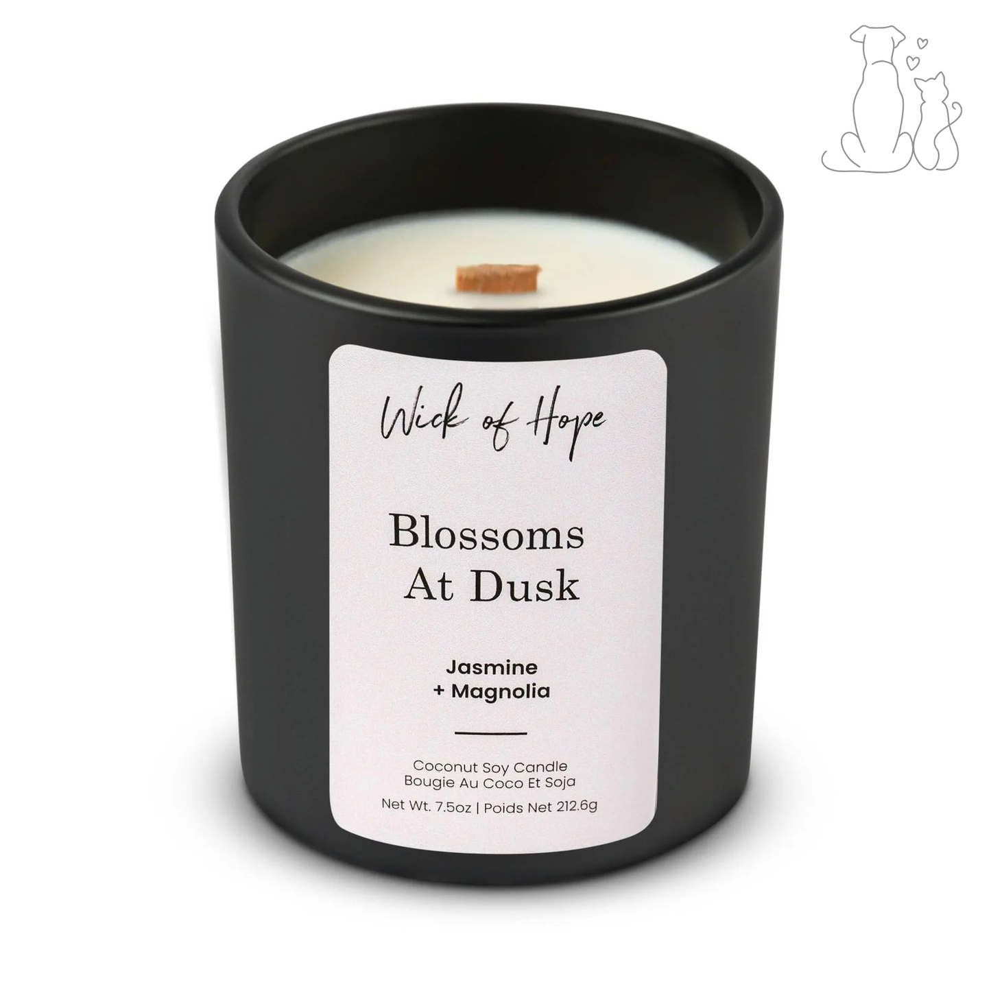 Blossoms at Dusk Candle | Jasmine + Magnolia
