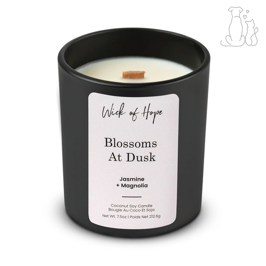 Blossoms at Dusk Candle | Jasmine + Magnolia