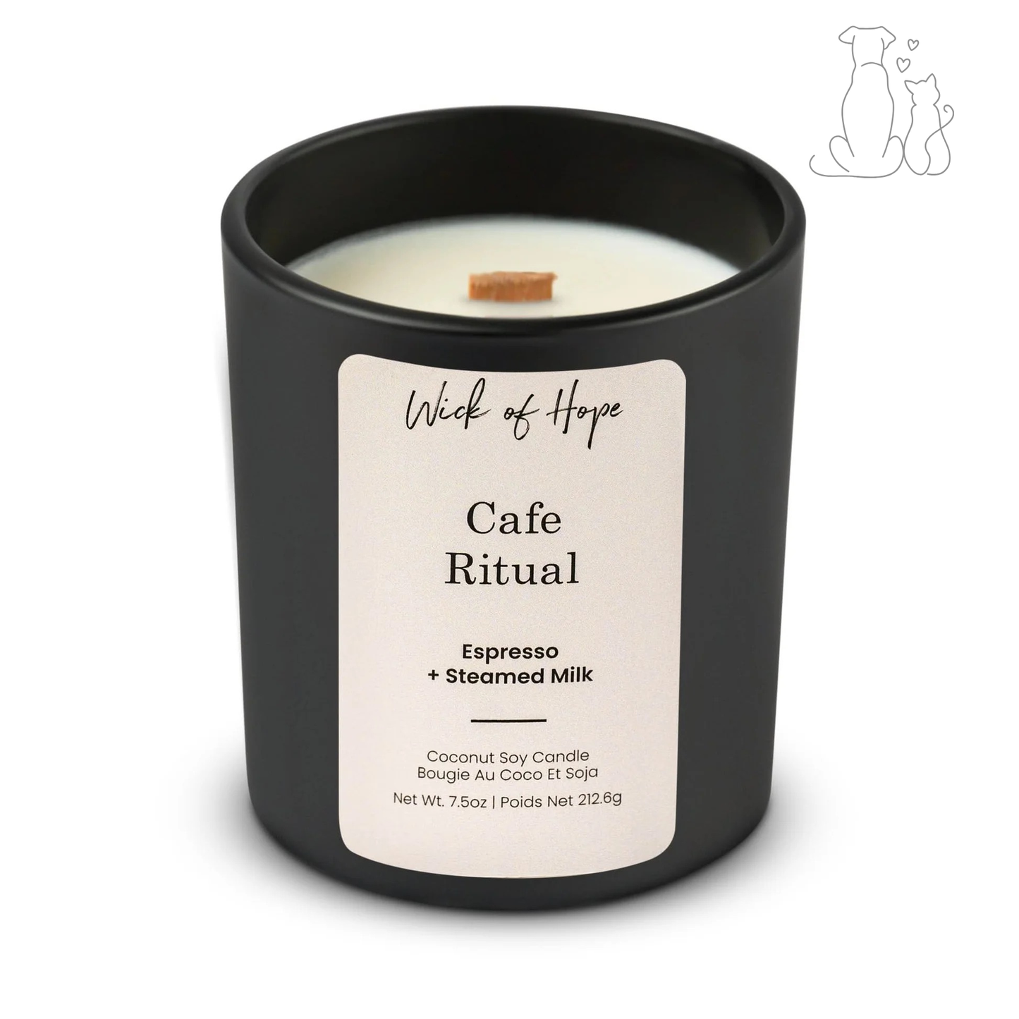Cafe Ritual Candle | Espresso + Steamed Milk