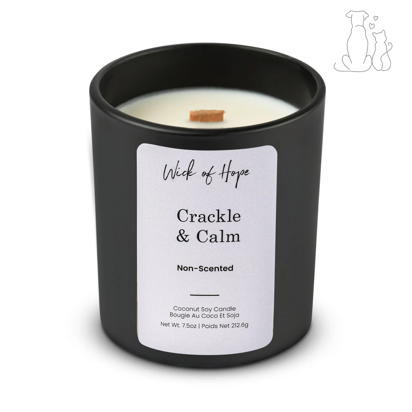 Crackle & Calm Candle | Unscented