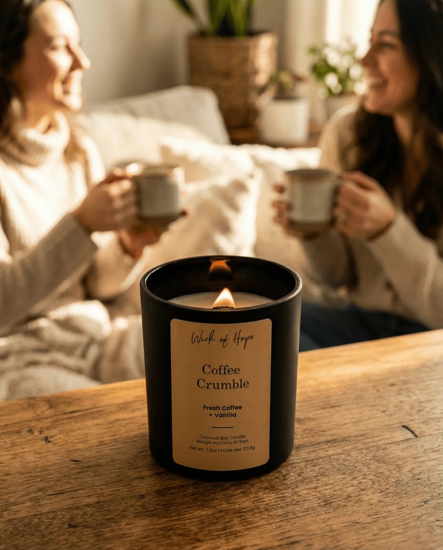 Coffee Crumble Candle | Fresh Coffee + Vanilla