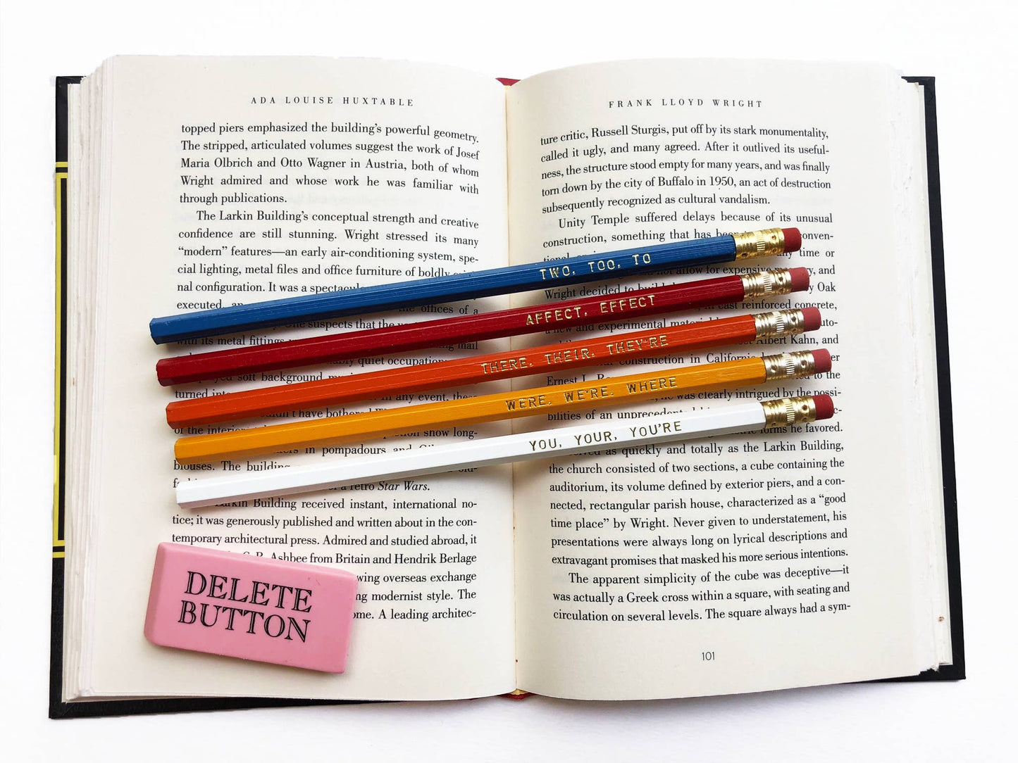 Ensemble de crayons pour règles de grammaire