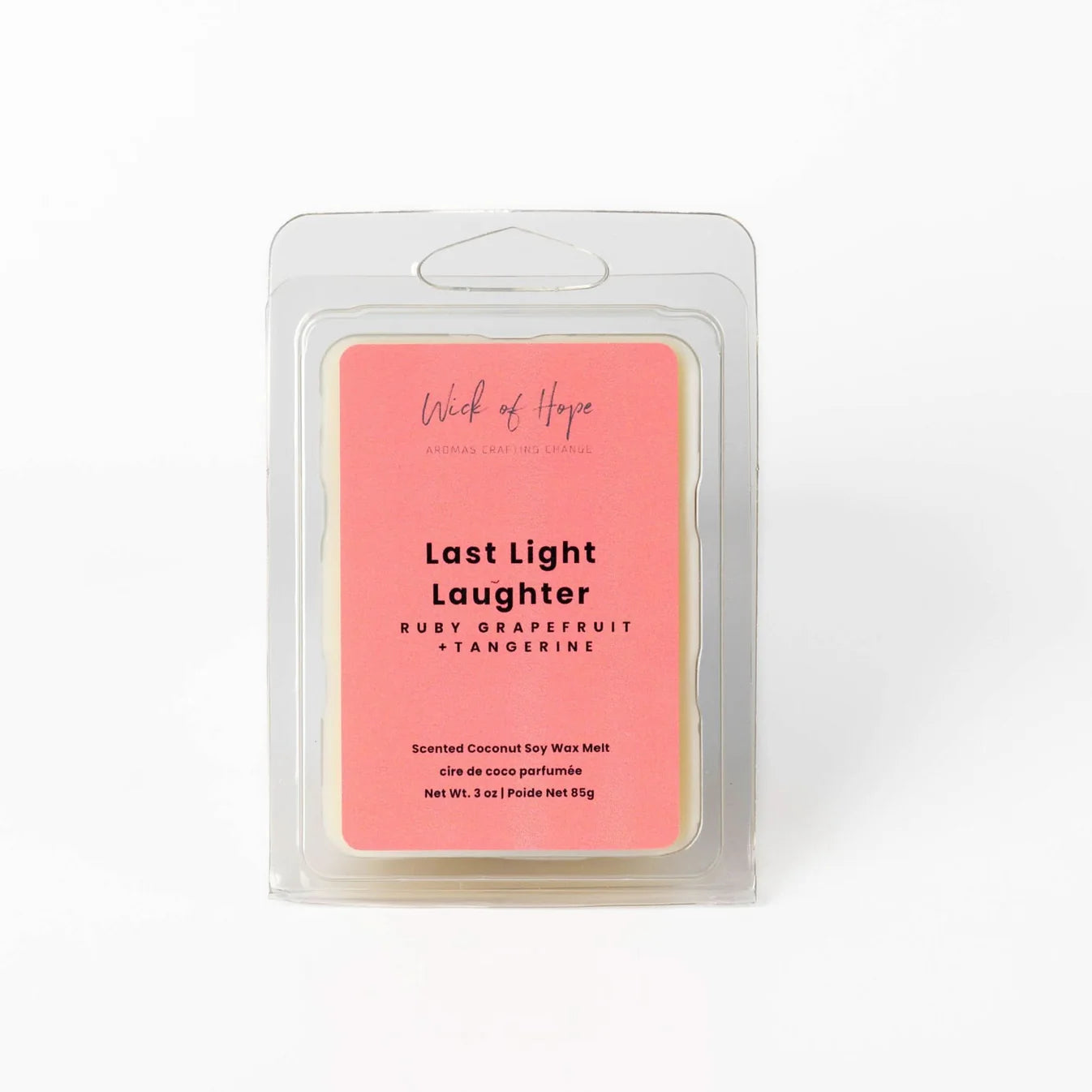 Last Light Laughter Wax Melt | Ruby Grapefruit + Tangerine