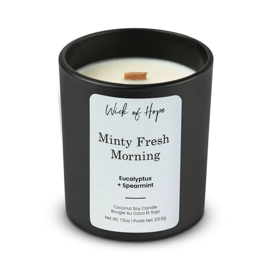 Minty Fresh Morning Candle | Eucalyptus + Spearmint