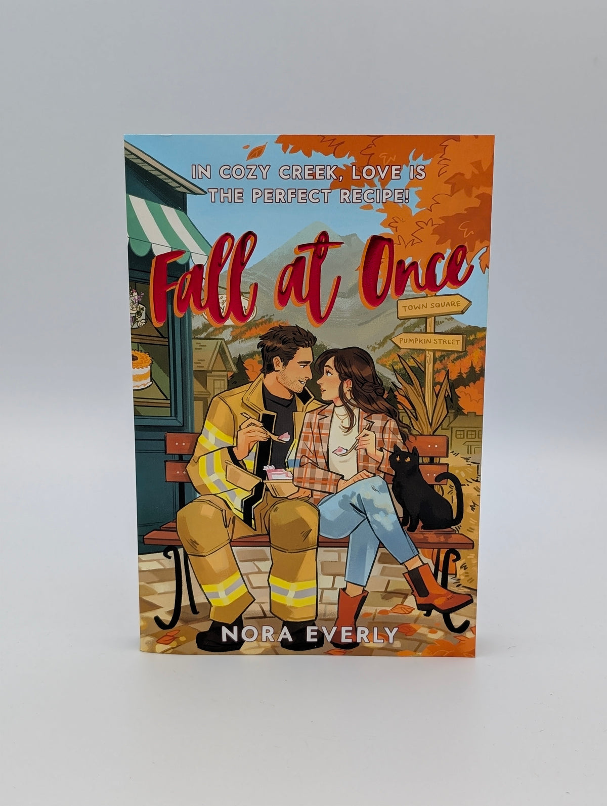Fall at Once: A Small Town, Autumn-Inspired, Single Dad Firefighter Rom Com (Cozy Creek Collection)