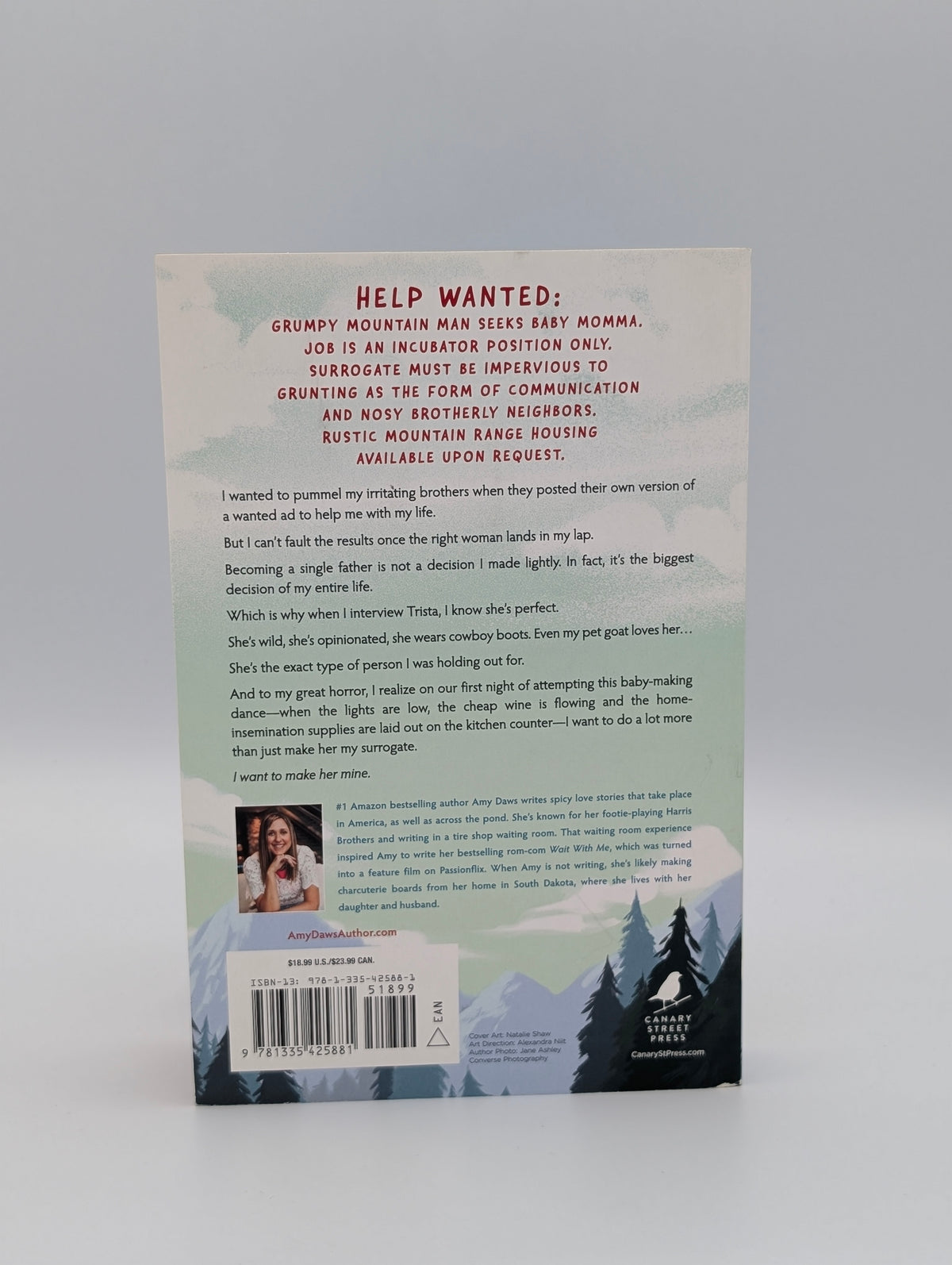 Nine Month Contract (Mountain Men Matchmaker, 1)