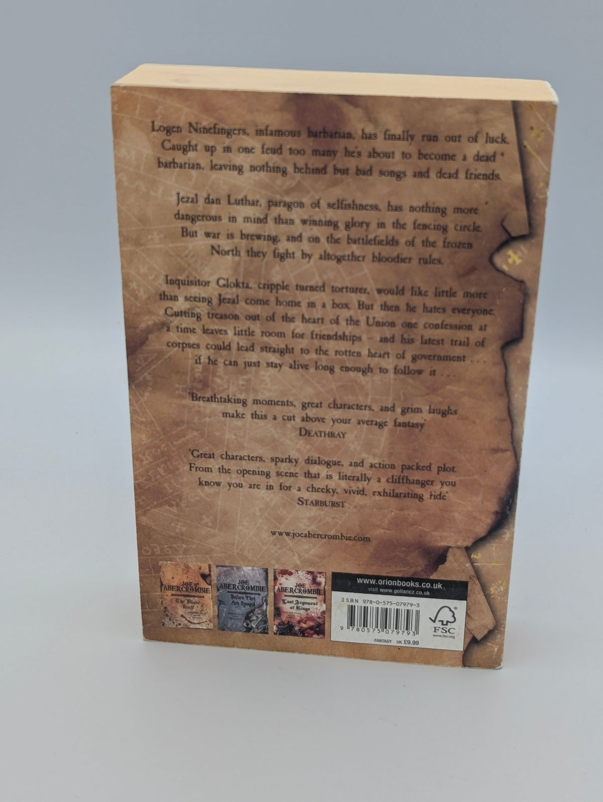 The Blade Itself (Gollancz)