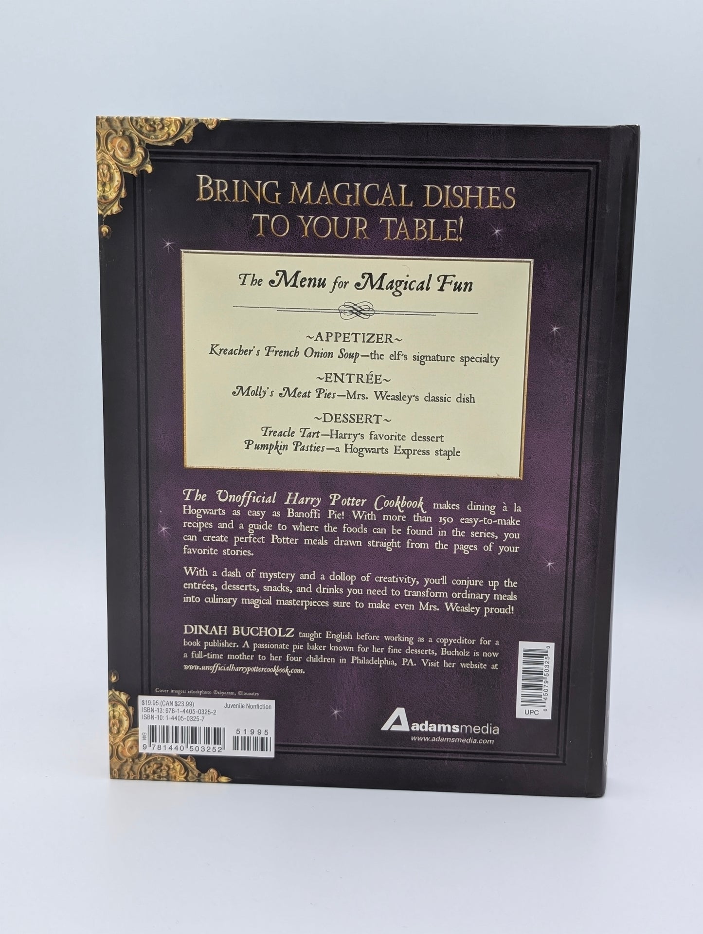 The Unofficial Harry Potter Cookbook: From Cauldron Cakes to Knickerbocker Glory--More Than 150 Magical Recipes for Wizards and Non-Wizards Alike (Unofficial Cookbook Gift Series)