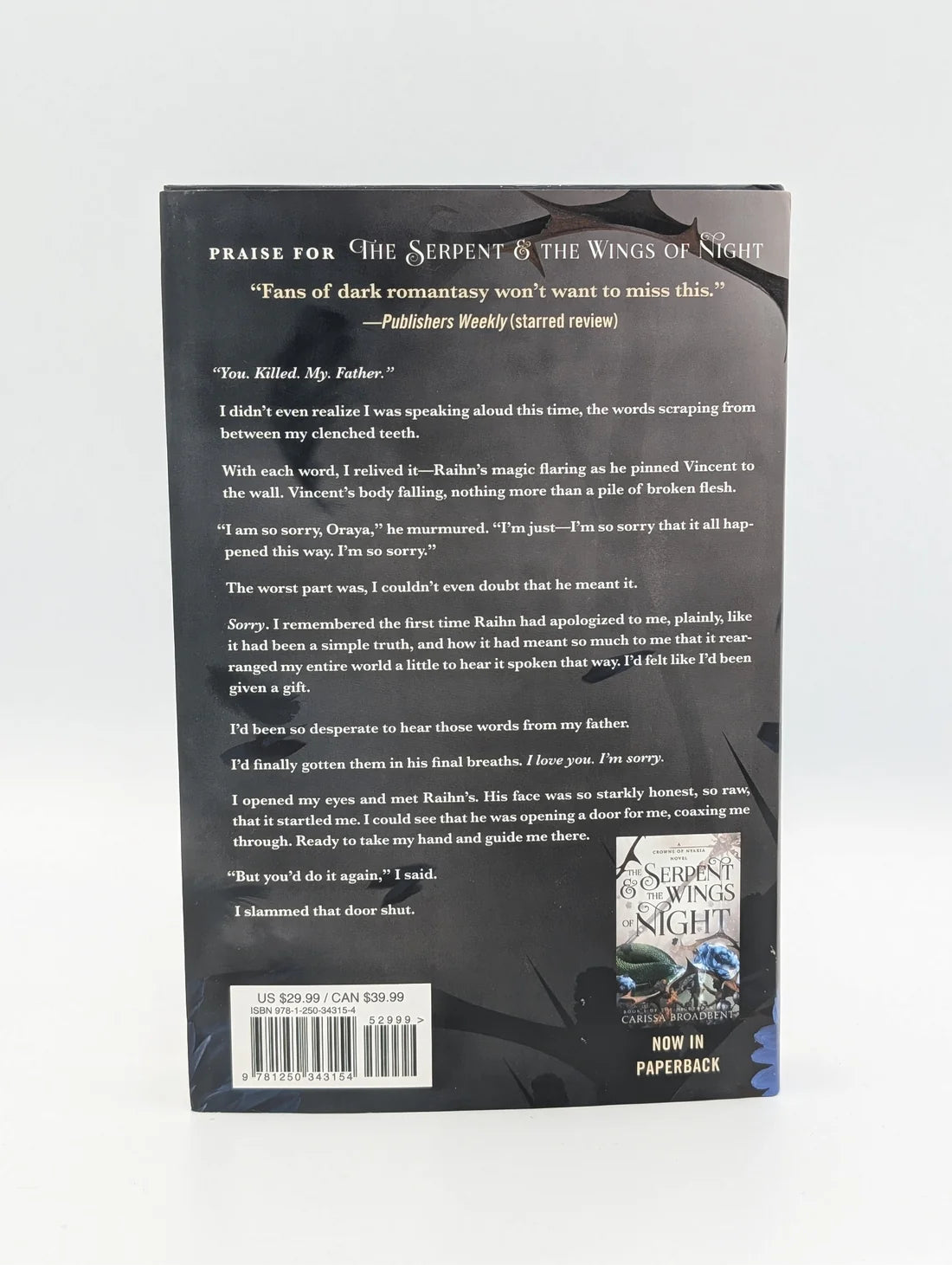 The Ashes & the Star-Cursed King: Book 2 of the Nightborn Duet (Crowns of Nyaxia, 2)