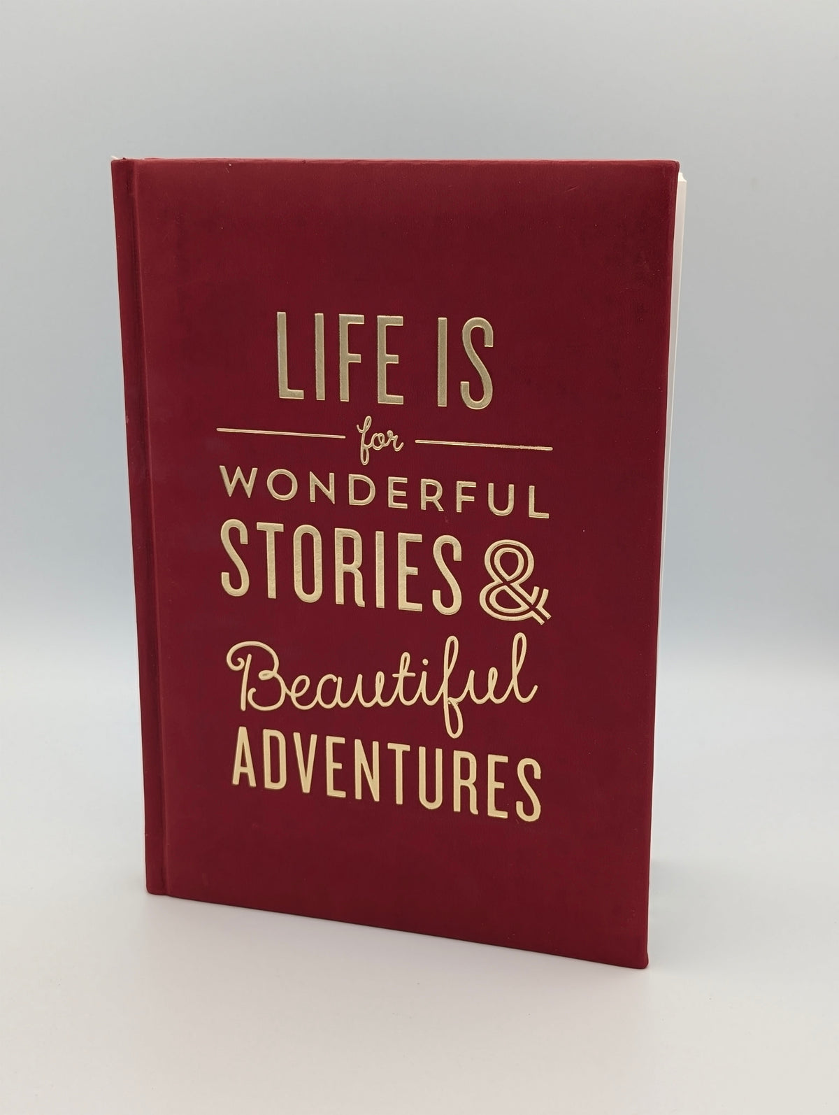 Red Lined Journal