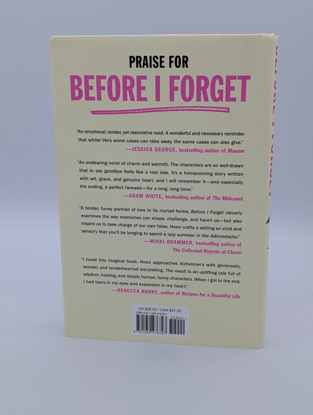 Before I Forget: A Novel
