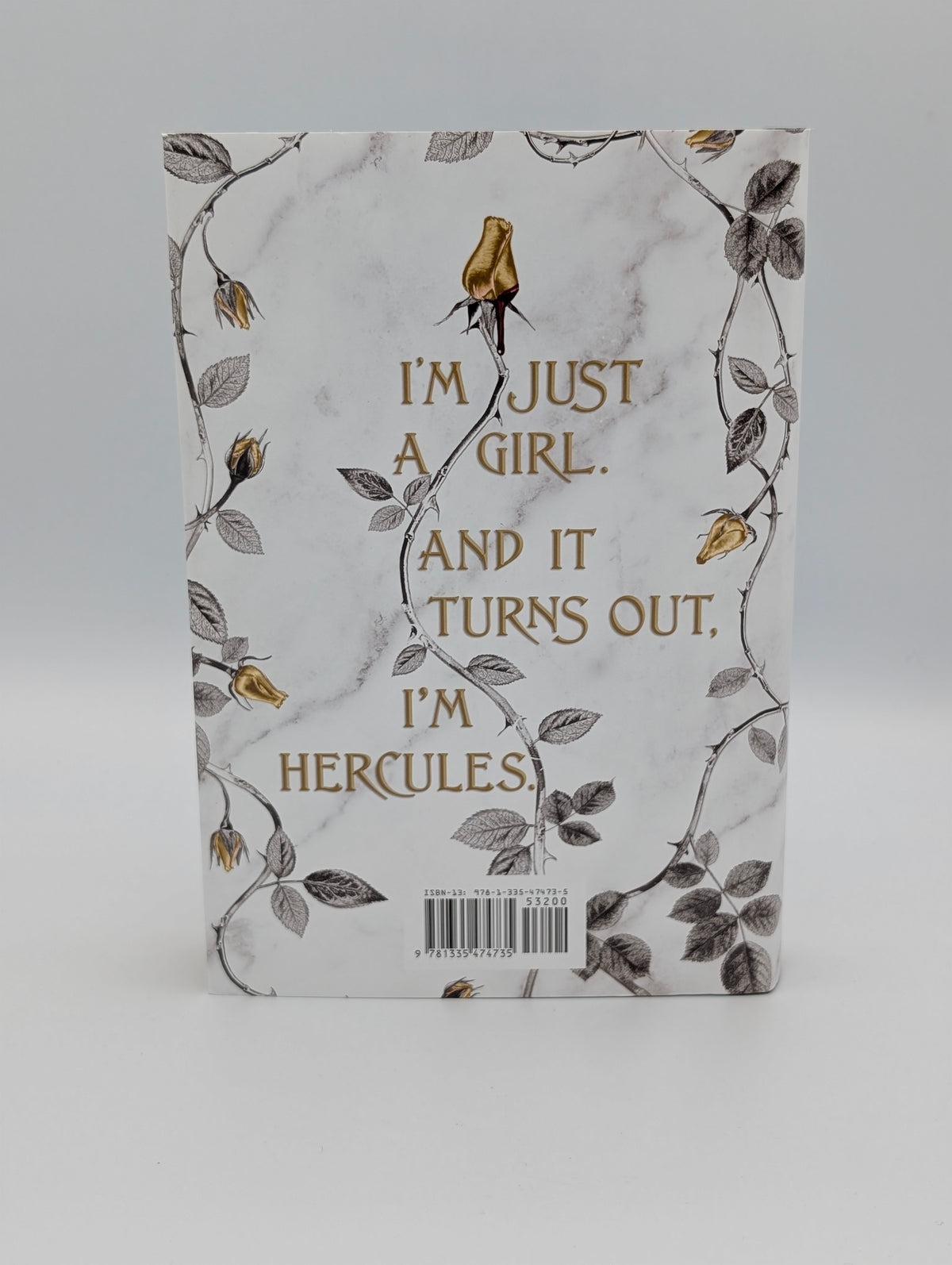 Blood of Hercules Collector's Edition: A Dark Romantasy of Greek Mythology, Enemies to Lovers, for Fans of Spicy BookTok Reads with Gold Sprayed Edges (Villains of Lore, 1)