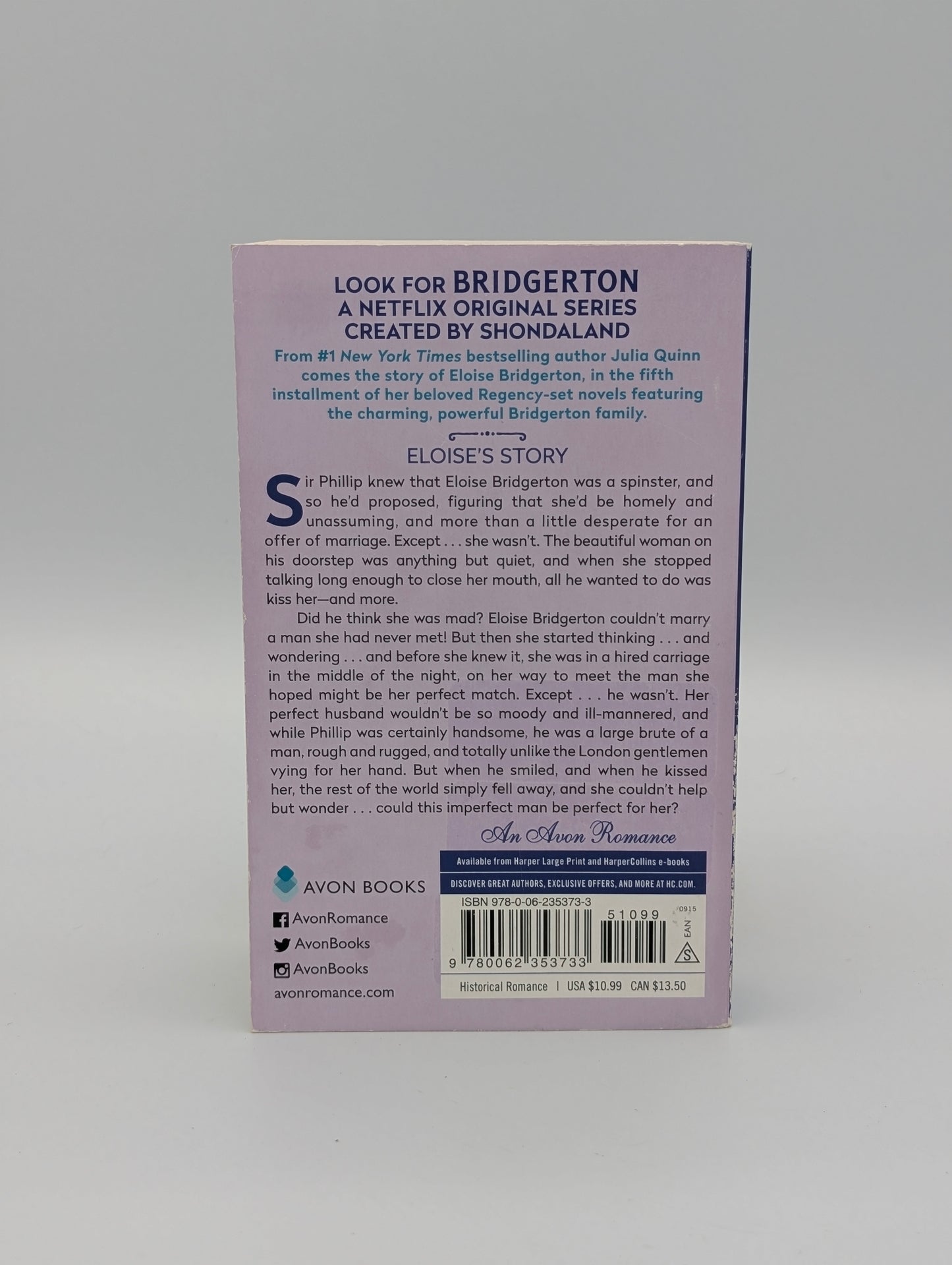 To Sir Phillip, With Love (Bridgertons Book 5)