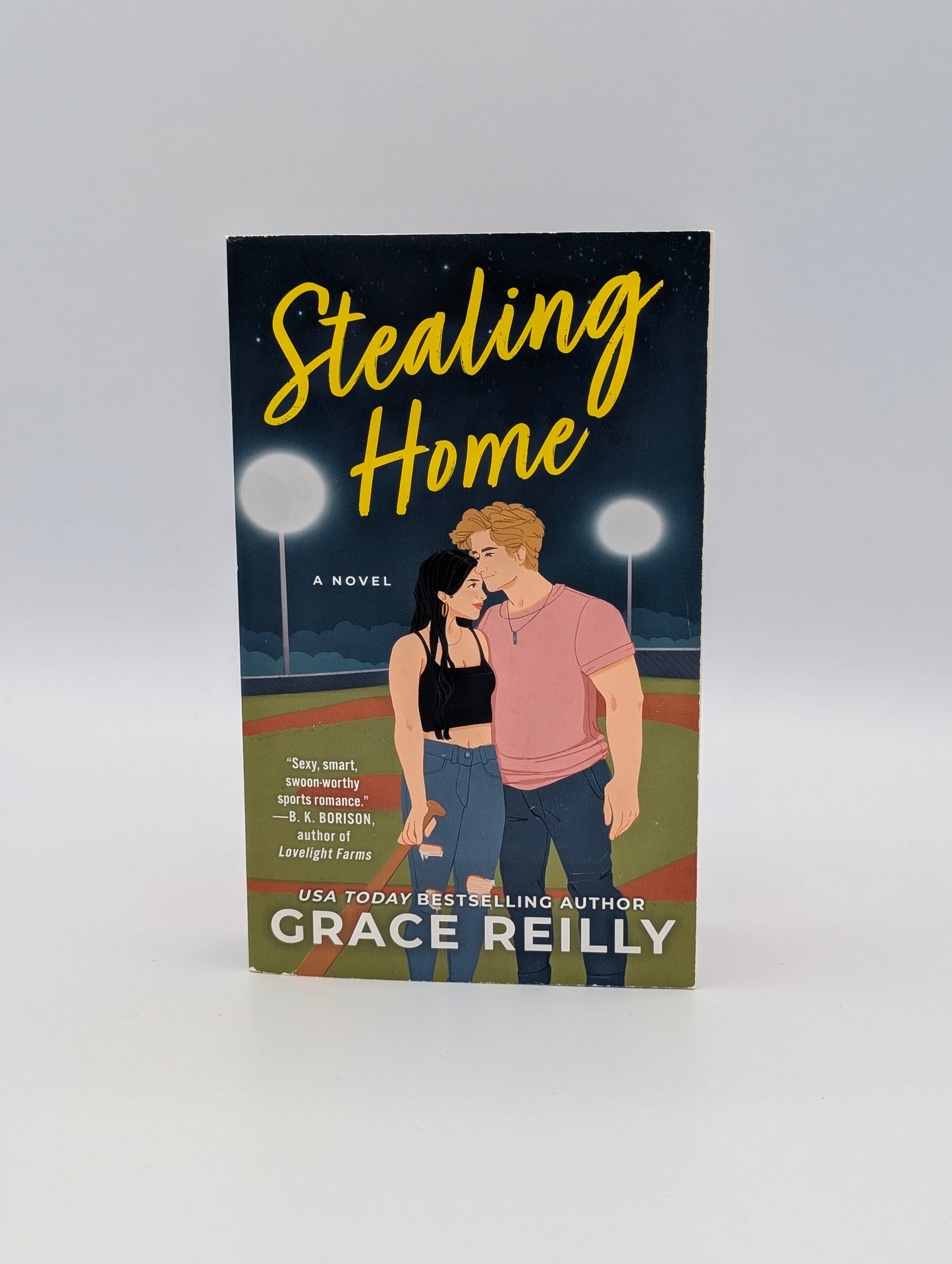 Stealing Home: A Grumpy Sunshine Sports Romance (Beyond the Play, 3)