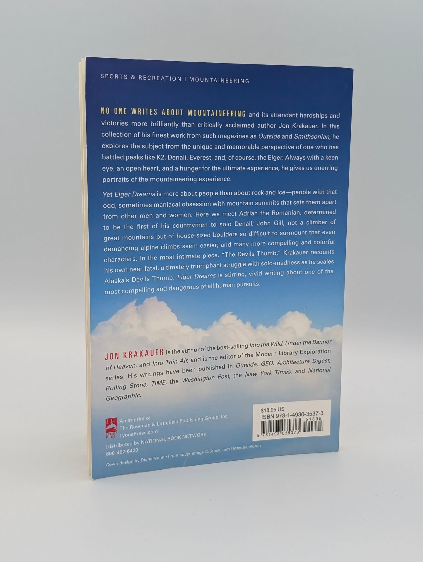 Eiger Dreams: Ventures Among Men And Mountains