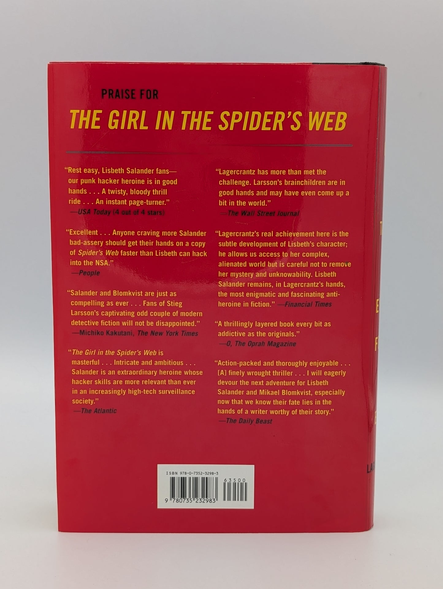 The Girl Who Takes an Eye for an Eye: A Lisbeth Salander novel, continuing Stieg Larsson's Millennium Series