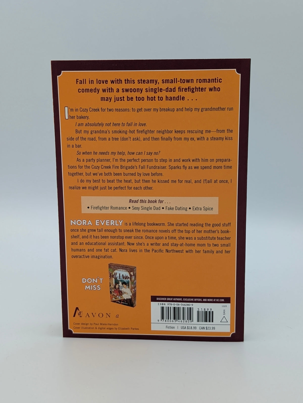 Fall at Once: A Small Town, Autumn-Inspired, Single Dad Firefighter Rom Com (Cozy Creek Collection)