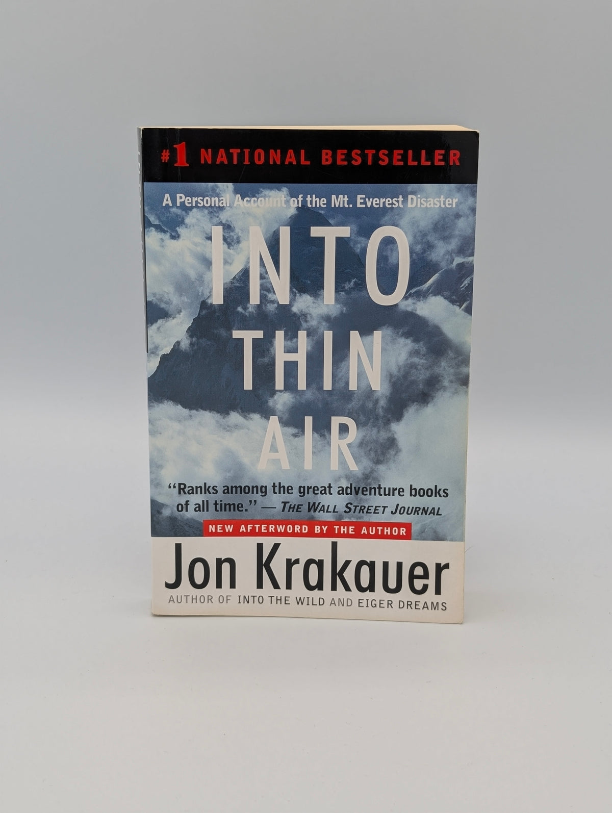 Into Thin Air: A Personal Account of the Mt. Everest Disaster